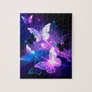 Puzzle Fond avec papillons de nuit
