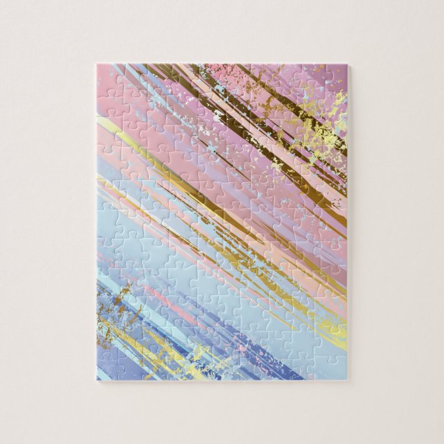 Puzzle Fond rose texturé (Vertical)