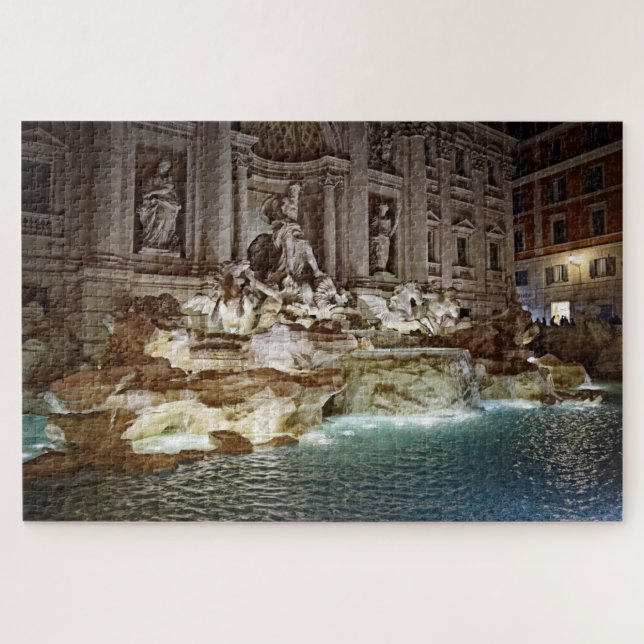 Puzzle Fontaine de TREVI - Rome, Italie - 20x30 - 1014 (Horizontal)