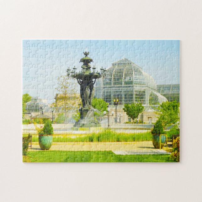 Puzzle Fontaine d'eau Bartholdi Washington (Horizontal)
