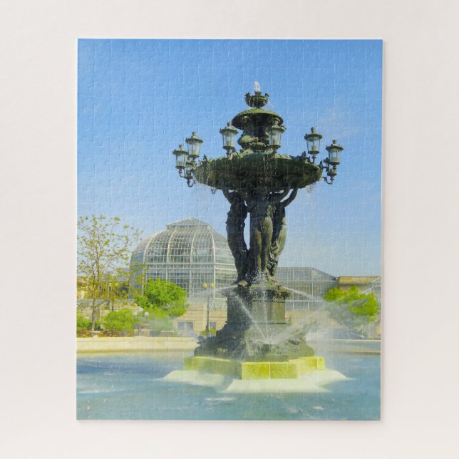 Puzzle Fontaine d'eau Bartholdi Washington (Vertical)