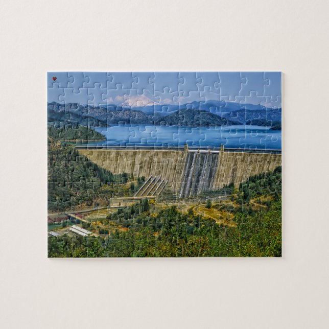Puzzle Fontana Falls Caroline du Nord (Horizontal)