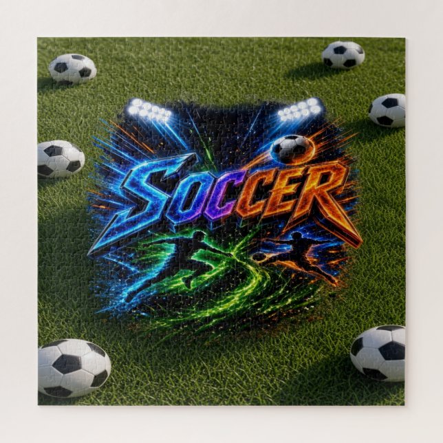 Puzzle Football (Vertical)