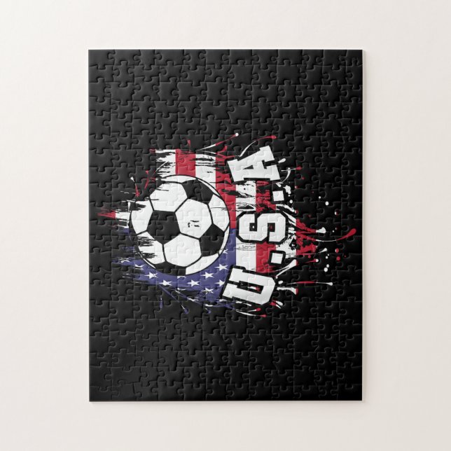 Puzzle Football américain USA (Vertical)