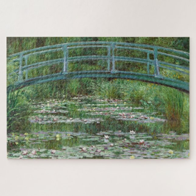 Puzzle Footbridge Claude Monet Art français (Horizontal)