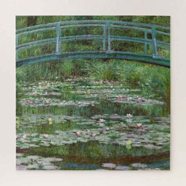 Puzzle Footbridge Claude Monet Art français (Vertical)
