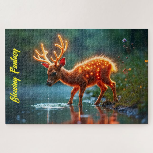 Puzzle Forbes des trous d'arrosage radiants de la faune d (Horizontal)