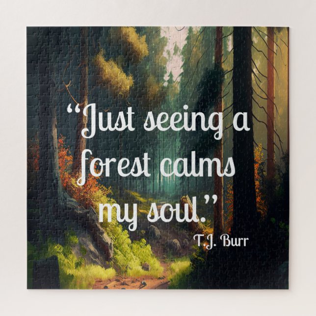 Puzzle Forest Landscape  (Vertical)