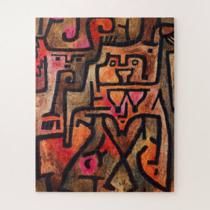 Puzzle Forest Witch, Paul Klee Art Abstrait