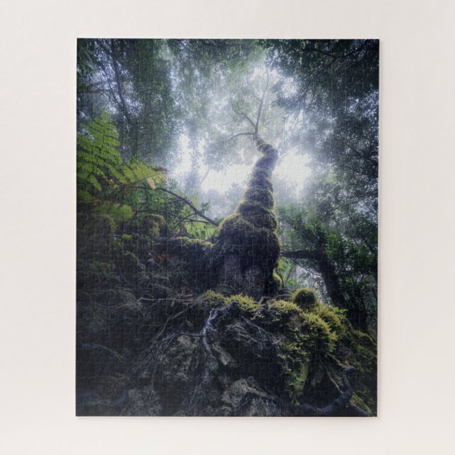 Puzzle Forêt | Anaga Parc rural Îles Canaries (Vertical)