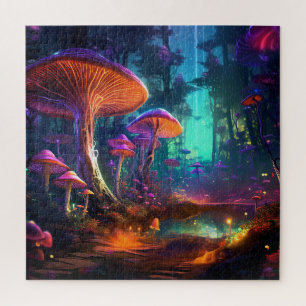 Puzzle Forêt de Toadstool Imaginaire