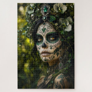 Puzzle Forêt d'émeraude Calavera – Botanique verte