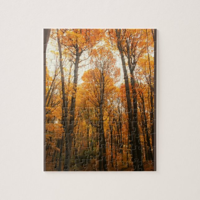 Puzzle Forêt d'Orange (Vertical)