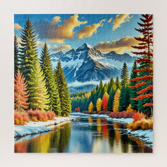 Puzzle Forêt enchantée (Vertical)