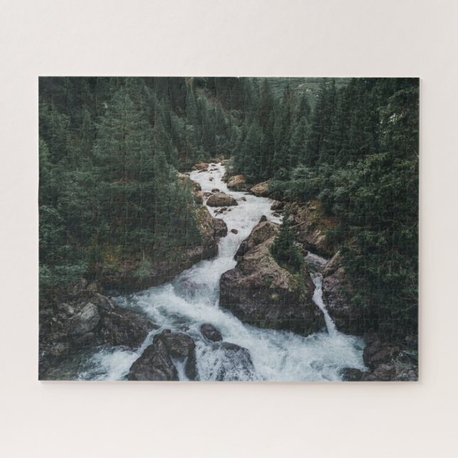 Puzzle Forêt | Grison Graubunden Canton (Horizontal)