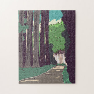 Puzzle Forêt japonaise