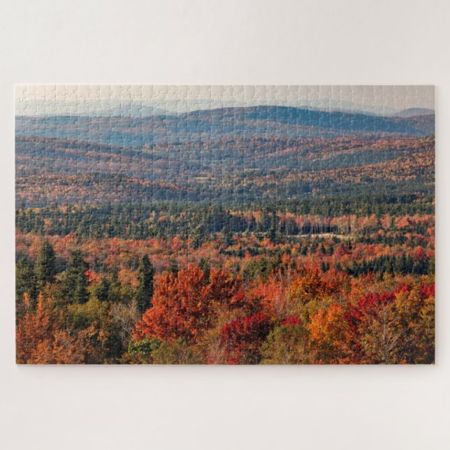 Puzzle Forêt nationale de White Mountains | New Hampshire (Horizontal)