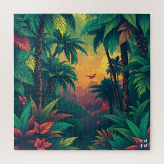 Puzzle Forêt tropicale profonde
