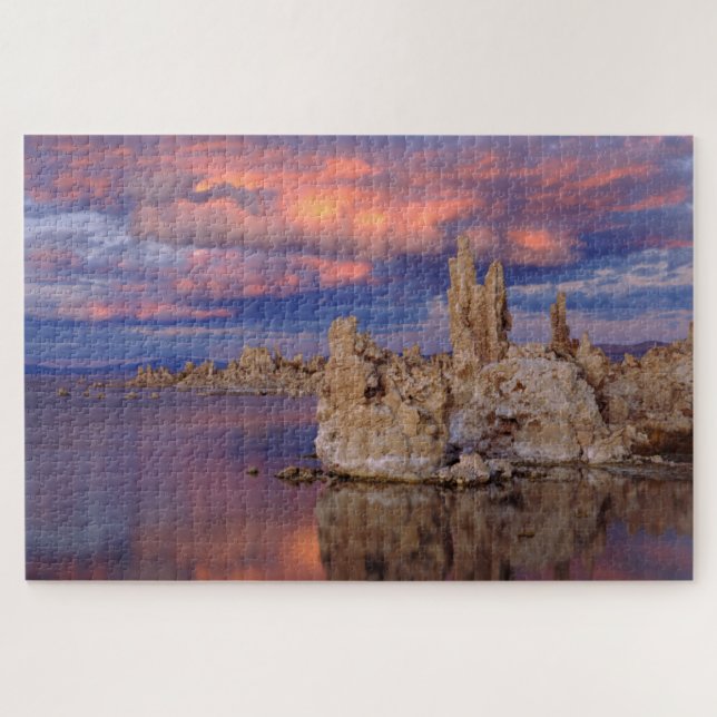 Puzzle Formations de tuf sur le lac Mono (Horizontal)
