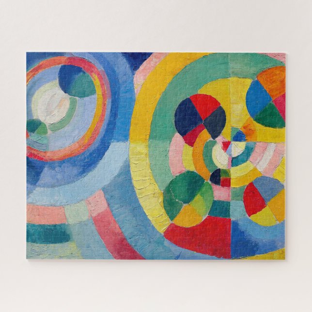 Puzzle Formes circulaires | Robert Delaunay | (Horizontal)