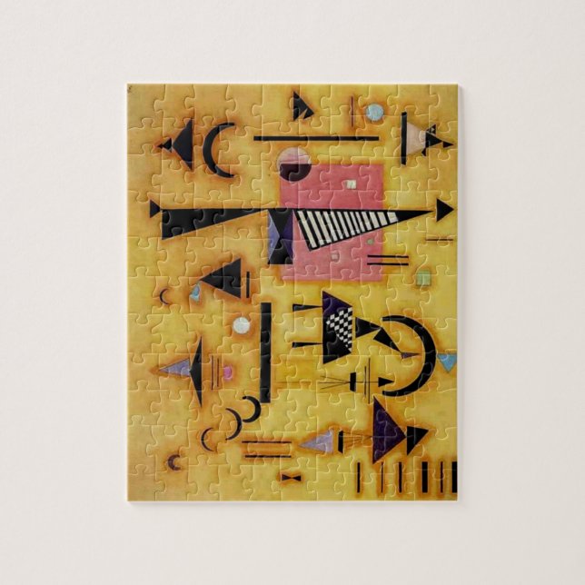 Puzzle Formes géométriques roses décisives Abstraites de  (Vertical)