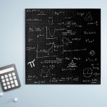 Puzzle Formules et équations mathématiques noir et blanc<br><div class="desc">Super puzzle pour divertir n'importe qui pendant assez longtemps. Ce puzzle n'est pas facile. Les formules mathématiques sont en blanc sur un arrière - plan noir. C'est un grand cadeau pour les mathématiciens,  les professeurs de mathématiques,  juste diplômés,  etc. Illustré et dessiné par Patricia Alvarez.</div>