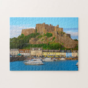 Puzzle Forteresse du château des montagnes de Jersey