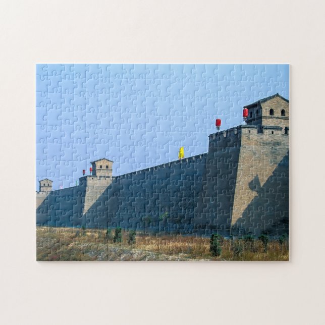 Puzzle Fortification de la vieille ville de Pingyao - Chi (Horizontal)