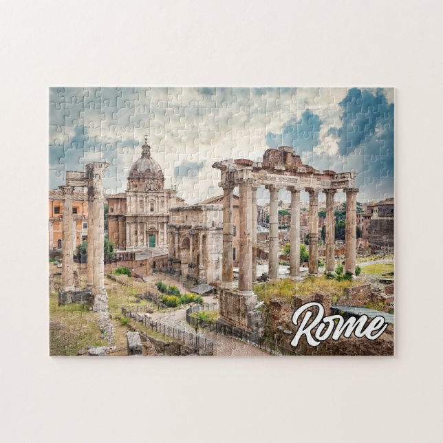 Puzzle Forum romain | Rome, Italie (Horizontal)