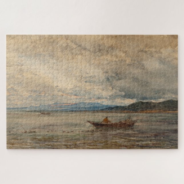 Puzzle Fos, Environs De Martigues - Félix Ziem (Horizontal)