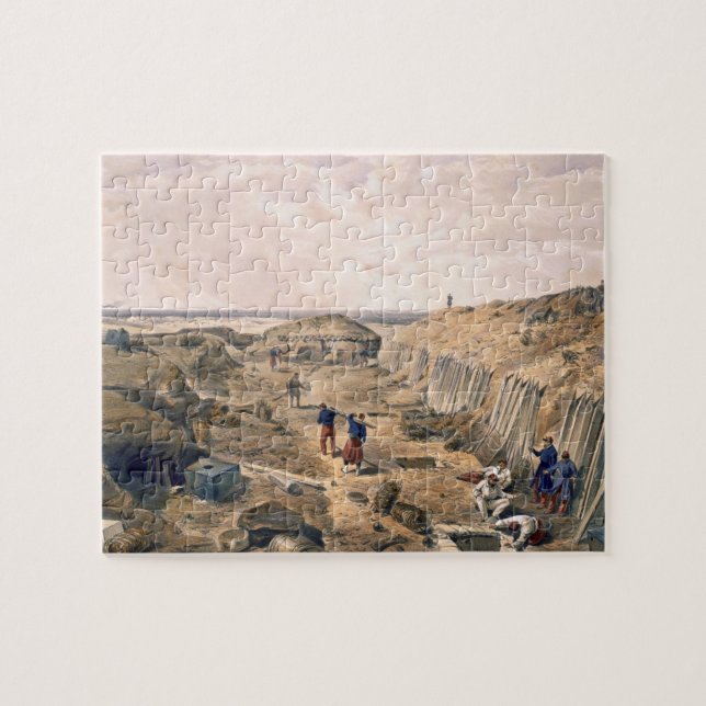 Puzzle Fossé de la bastion du Mat, plat 'de Seat (Horizontal)