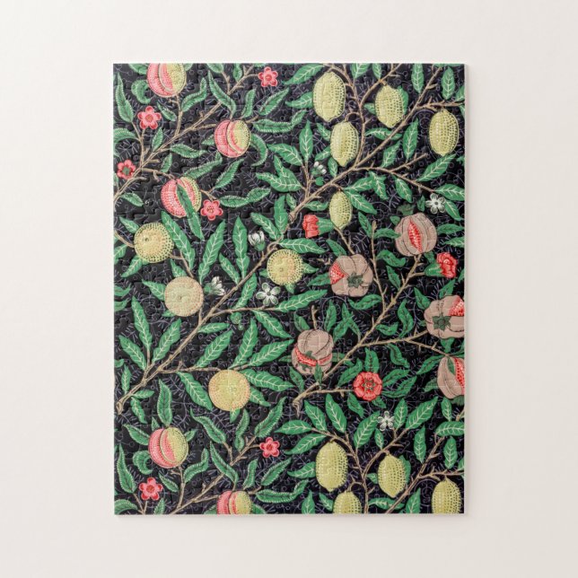 Puzzle Four Fruit, William Morris (Vertical)