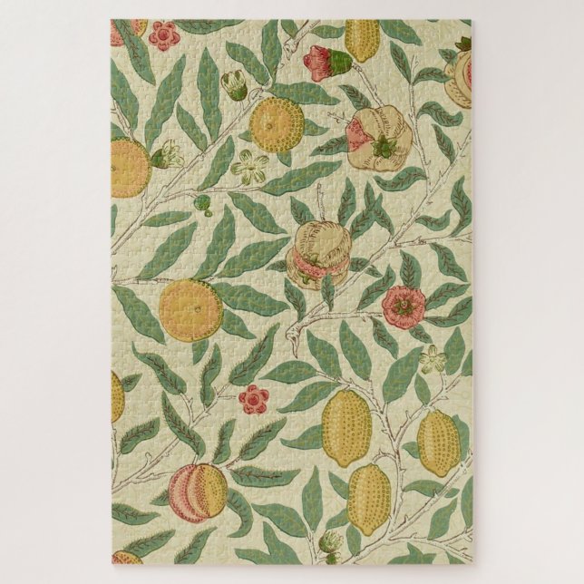 Puzzle Four Fruit, William Morris (Vertical)