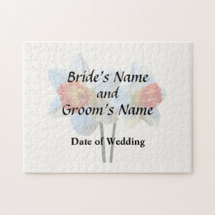 Puzzle Fournitures de mariage de deux jonquilles blanches