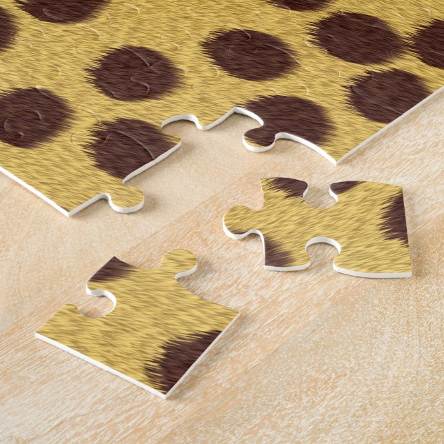 Puzzle Fourrure de guépard (Côté)