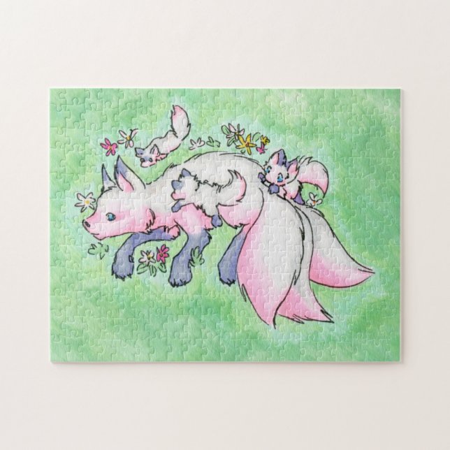 Puzzle Fox (Horizontal)