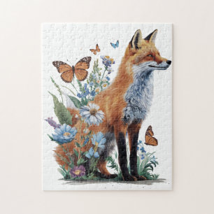 Puzzle Fox Amoureux des animaux Forest