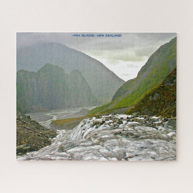 Puzzle Fox Glacier, New Zealand (Horizontal)