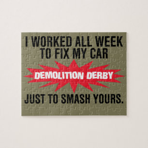 Puzzle Fracas de Derby de démolition votre voiture
