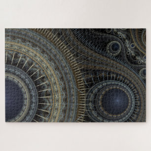 puzzle fractal de l'oeil