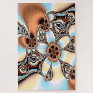 puzzle fractal de plage