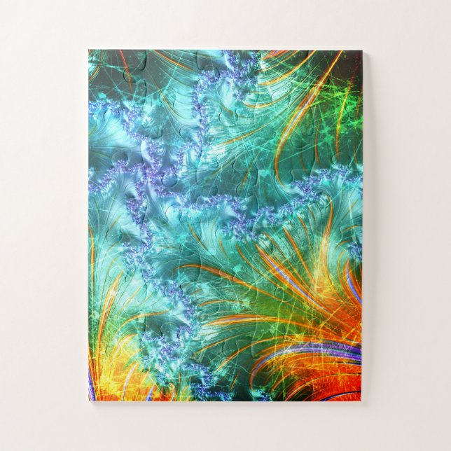 Puzzle fractale à cliquet (Vertical)