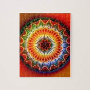 Puzzle Fractale de mandala de Lotus