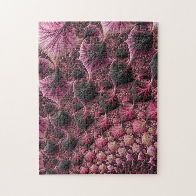 Puzzle Fractale rose (Vertical)