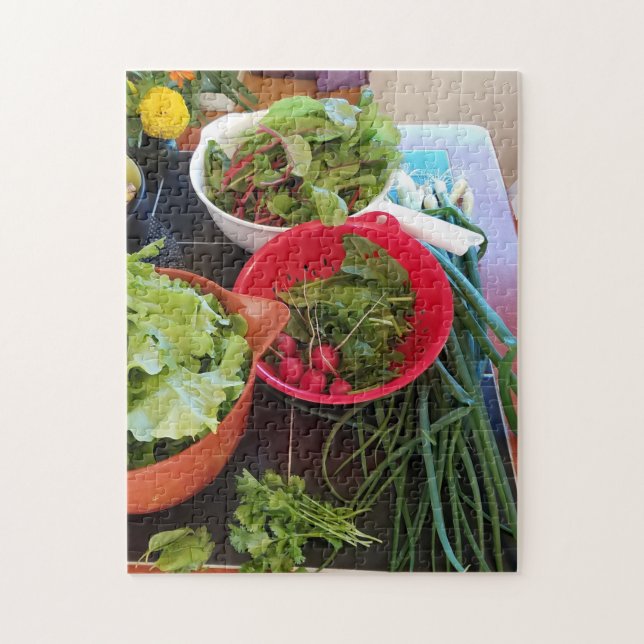 Puzzle Fraîcheur de la production de la bonté de jardin t (Vertical)