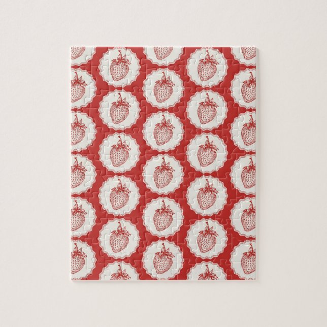 Puzzle Fraise (Vertical)