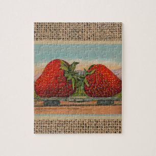 Puzzle Fraises Giant Fruit Antique Fruit Amusant