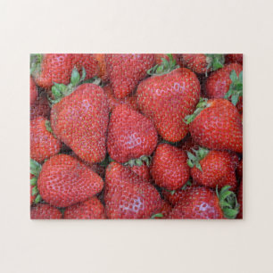 Puzzle Fraises rouges fraîches