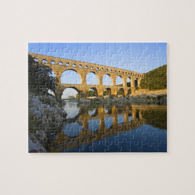 Puzzle France, Avignon. L'aqueduc romain du Pont du Gard (Horizontal)