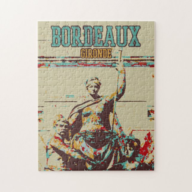 Puzzle France Bordeaux Gironde monument (Vertical)
